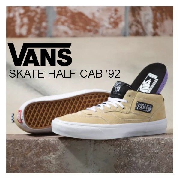 店舗限定! VANSバンズ SKATEハーフキャブHALF CAB '92送料税込み (VANS