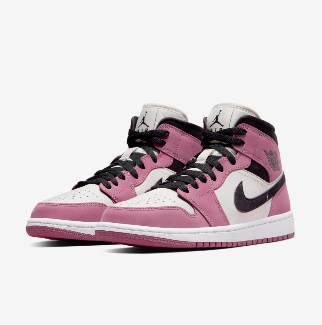 ☆【NIKE】☆W Jordan 1 Mid BERRY PINK☆22-26cm (Nike