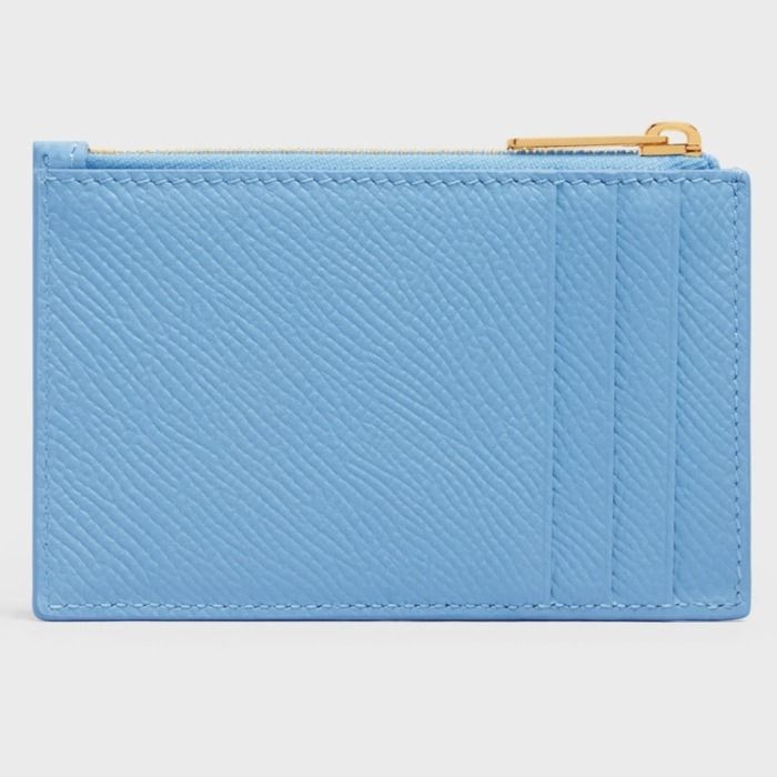 CELINE☆ジップ付きカードホルダーグレインドカーフスキン☆即納 ...