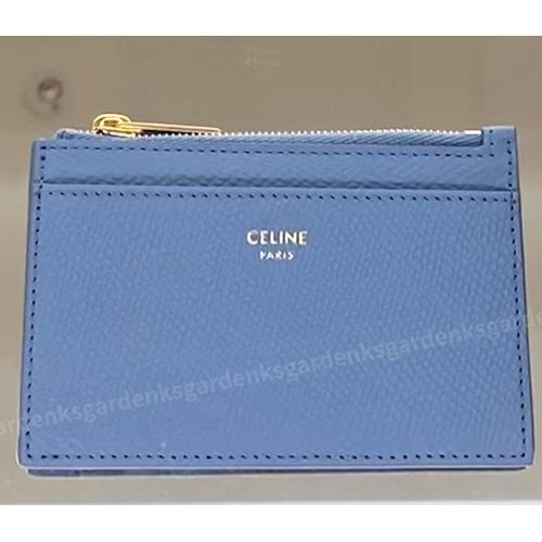 CELINE☆ジップ付きカードホルダーグレインドカーフスキン☆即納 ...