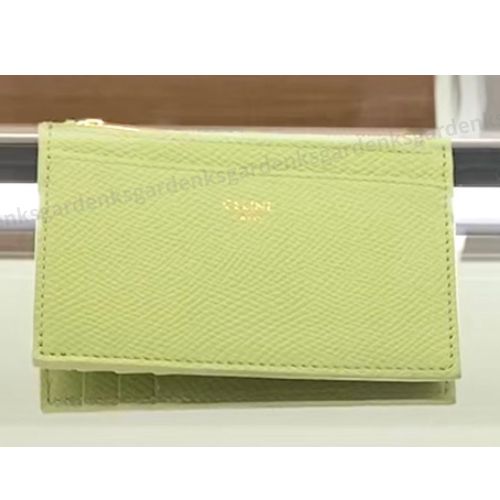 CELINE☆ジップ付きカードホルダーグレインドカーフスキン☆即納 ...