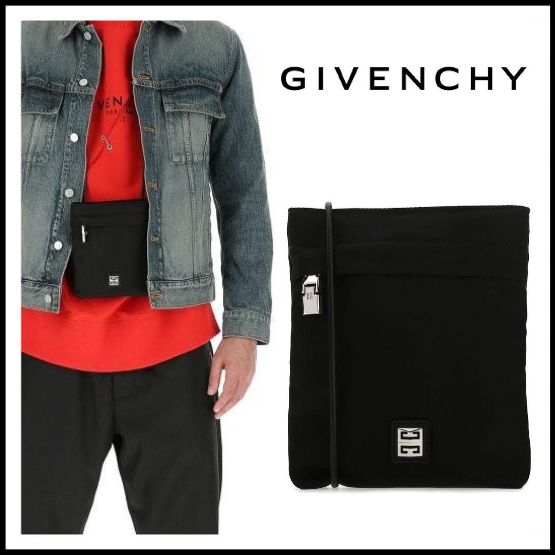 GIVENCHY * ナイロン 4g ライト iphone ポーチ (GIVENCHY/ショルダー ...
