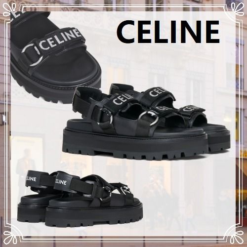 ☆セリーヌ☆CELINE バルキー アウトドア サンダル☆直営店☆ (CELINE ☆セリーヌ☆CELINE バルキー アウトドア サンダル☆直営店☆ (CELINE