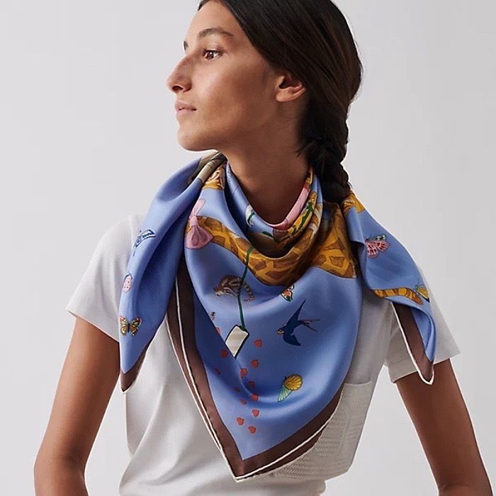 HERMES シルクスカーフ 90 エルメスストーリー (HERMES/スカーフ ...