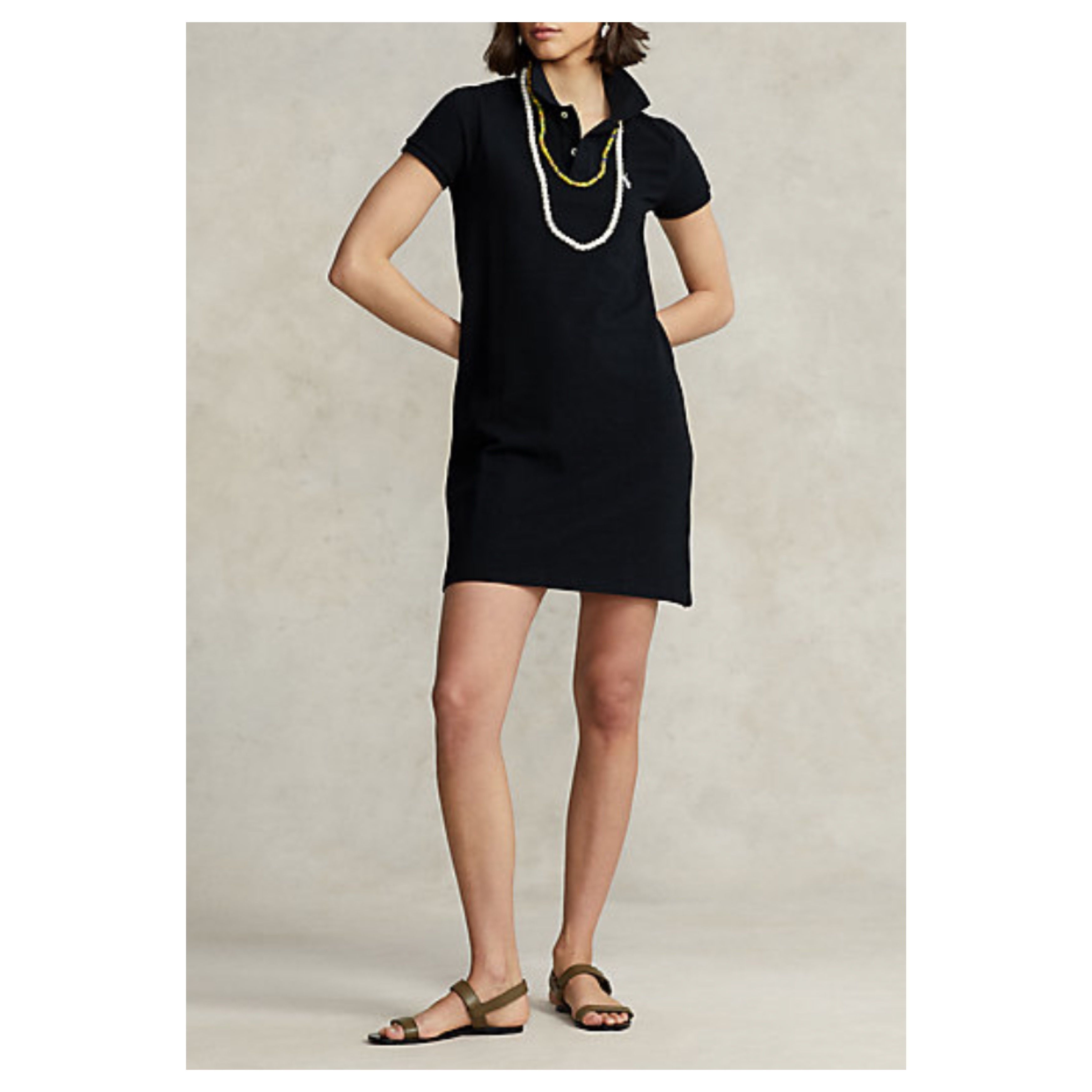 Polo Ralph Lauren】コットン メッシュ ポロドレス (Ralph Lauren