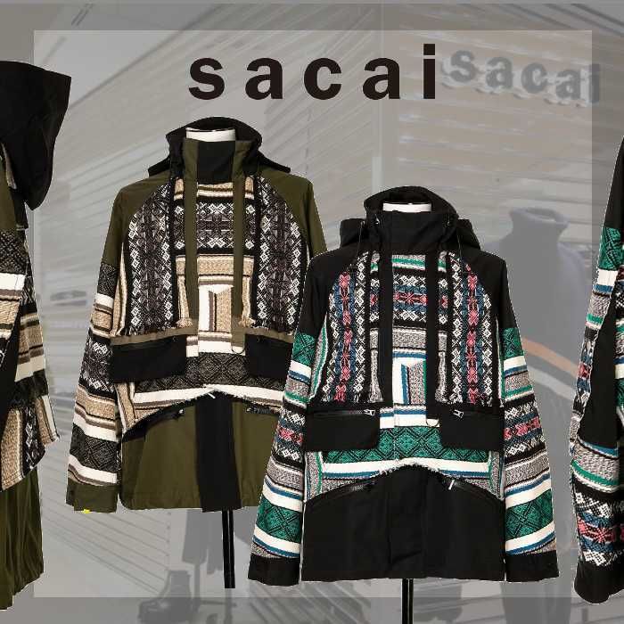 sacai◇国内発 ラグ ジャカード ジャケット 直営店 2色 関税込 (sacai sacai◇国内発 ラグ ジャカード ジャケット 直営店 2色 関税込 (sacai