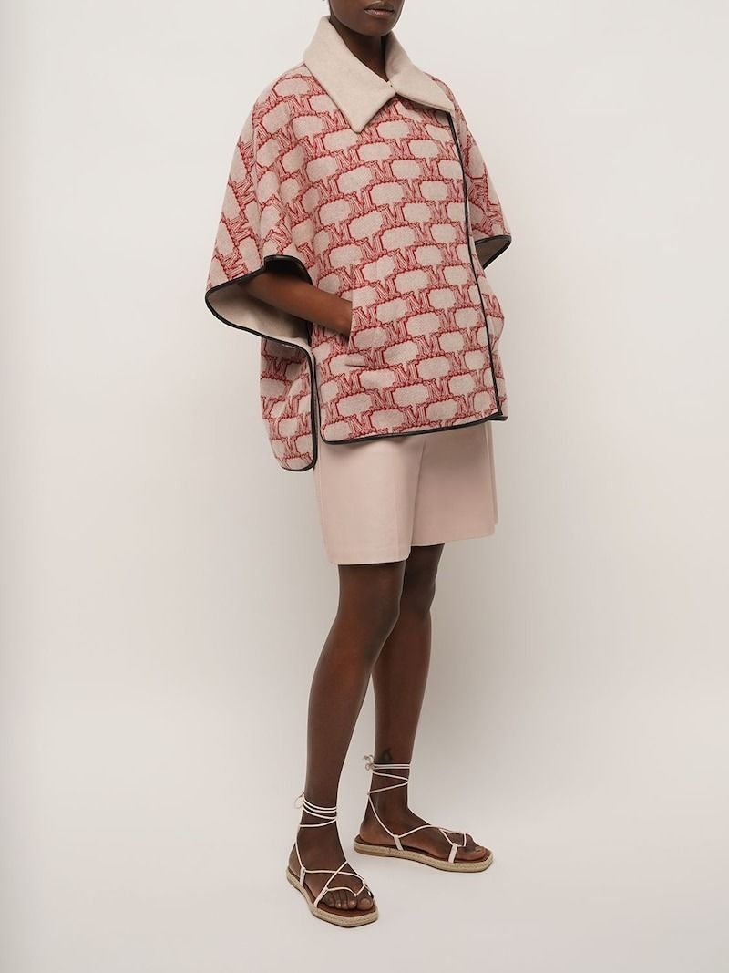 AMBRA☆ MaxMara カシミヤウールダブルフェイスケープ 2022SS (Max AMBRA☆ MaxMara カシミヤウールダブルフェイスケープ 2022SS (Max