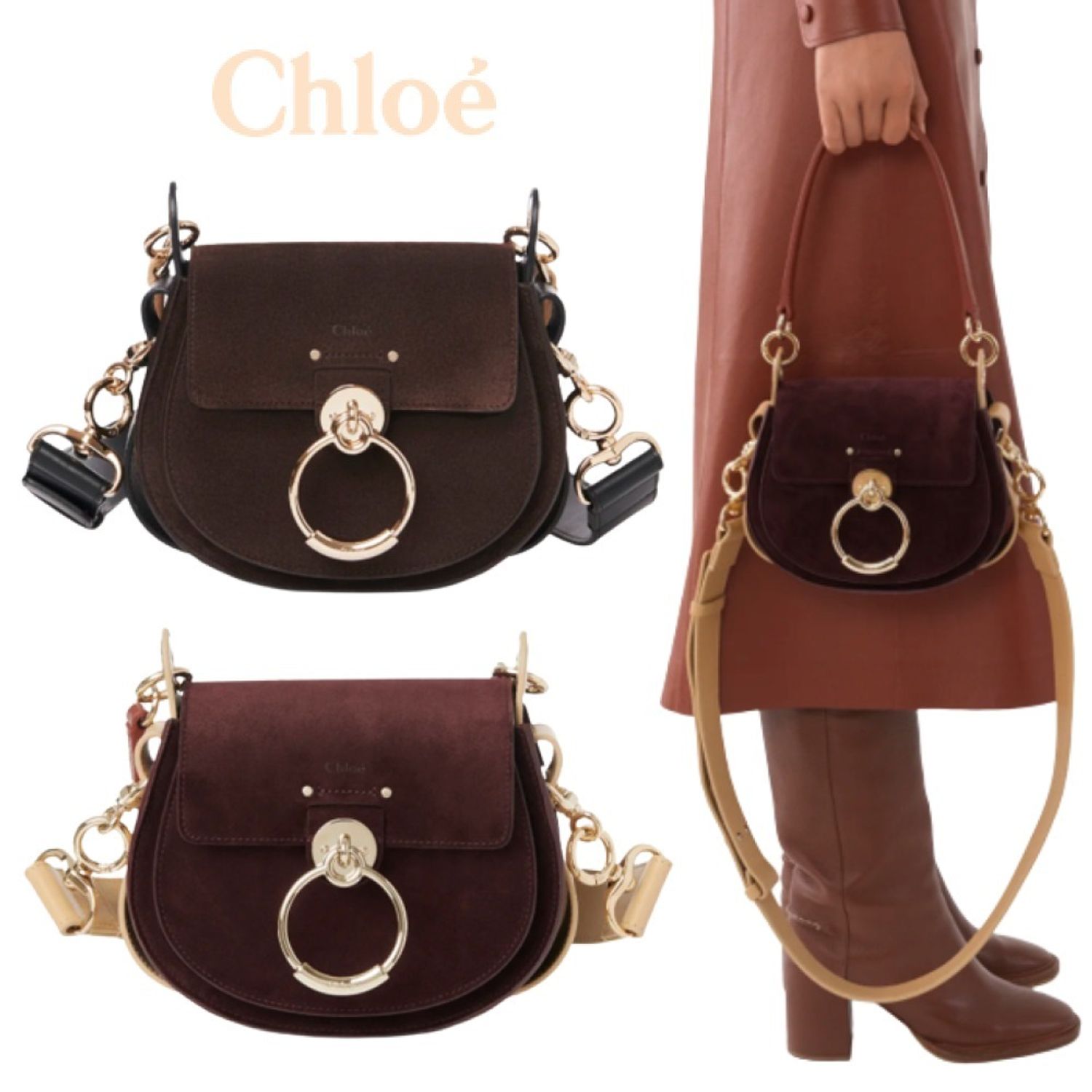 クロエ レディース テス スモールバッグ Chloe ショルダーバッグ ポシェット Chc22ss153g4527z Chc22ss153g Buyma