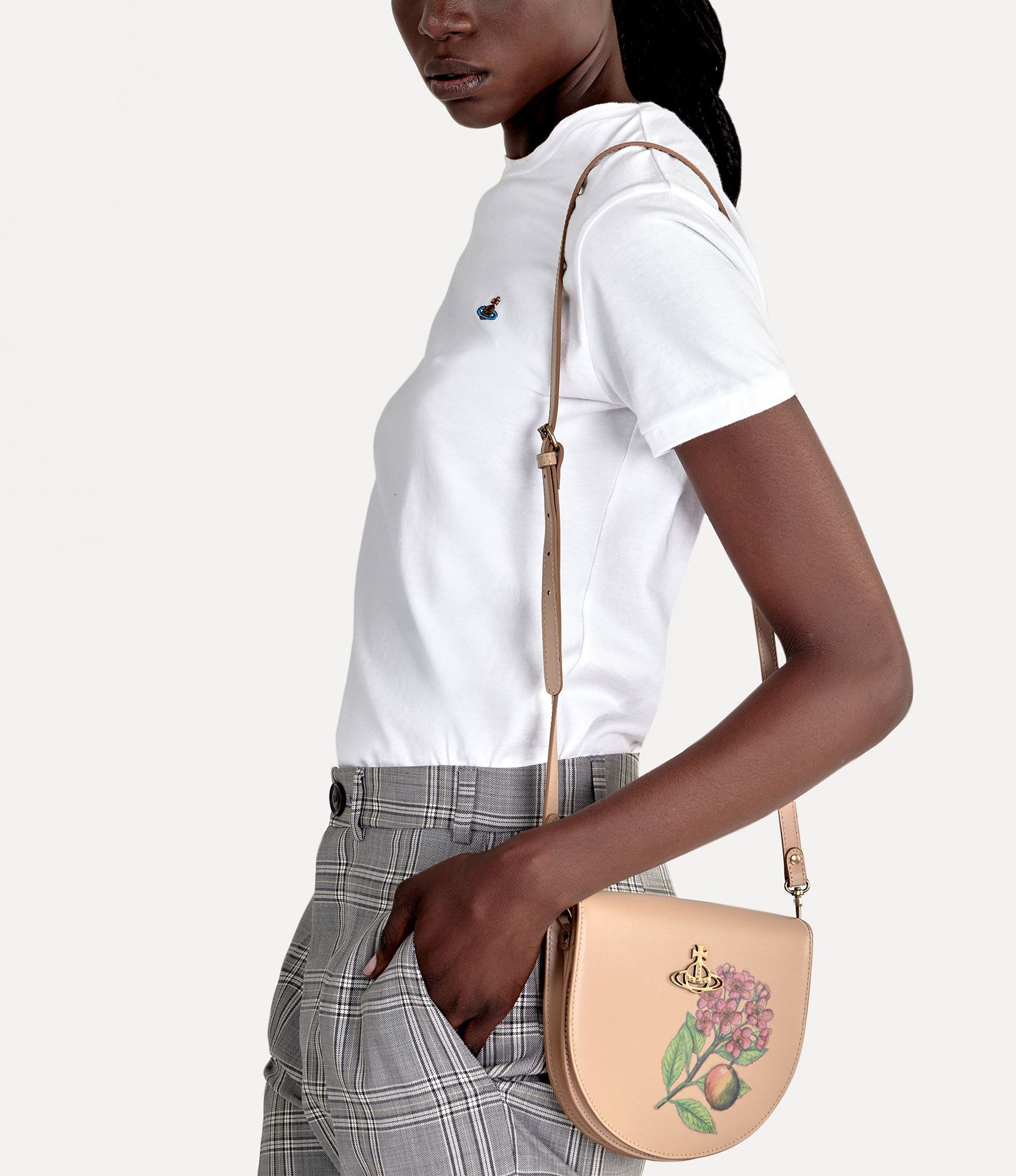 2022新作◇Vivienne Westwood◇SARAH フラワー サドルバッグ (Vivienne 2022新作◇Vivienne Westwood◇SARAH フラワー サドルバッグ (Vivienne
