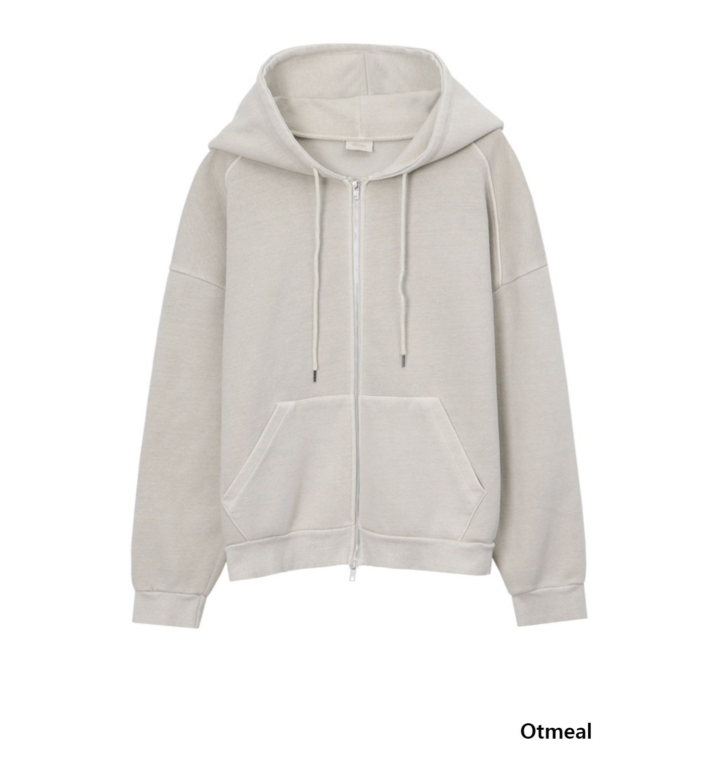 パーカー・フーディ IONSEOUL Space Pigment Warm Hood T 4JH030 ASCLO #Running Pigment Hood Zip Up (4color) (ASCLO/パーカー