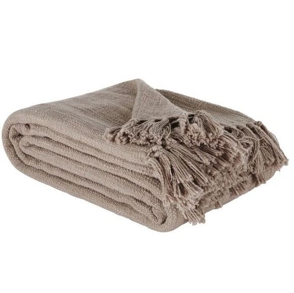 MAISONS du MONDE】シンプル コットン ブランケット 3カラー (MAISONS ...