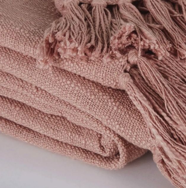 MAISONS du MONDE】シンプル コットン ブランケット 3カラー (MAISONS ...