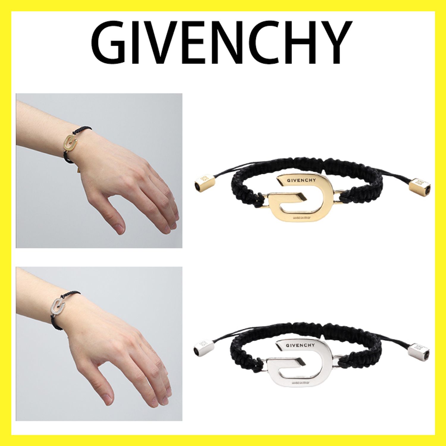 関税送料込み Givenchy Gリンクコードブレスレット Givenchy ブレスレット Bn2hf00c 710 Bn2hf00c 040 Buyma