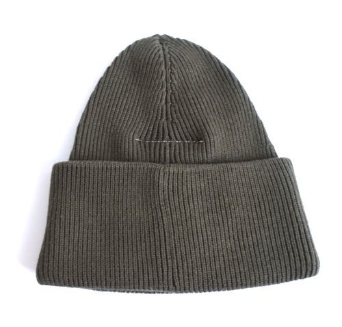 “Maison Margiela” MM6 ロゴニットビーニー KHAKI Maison Margiela” MM6 ロゴニットビーニー KHAKI (Maison