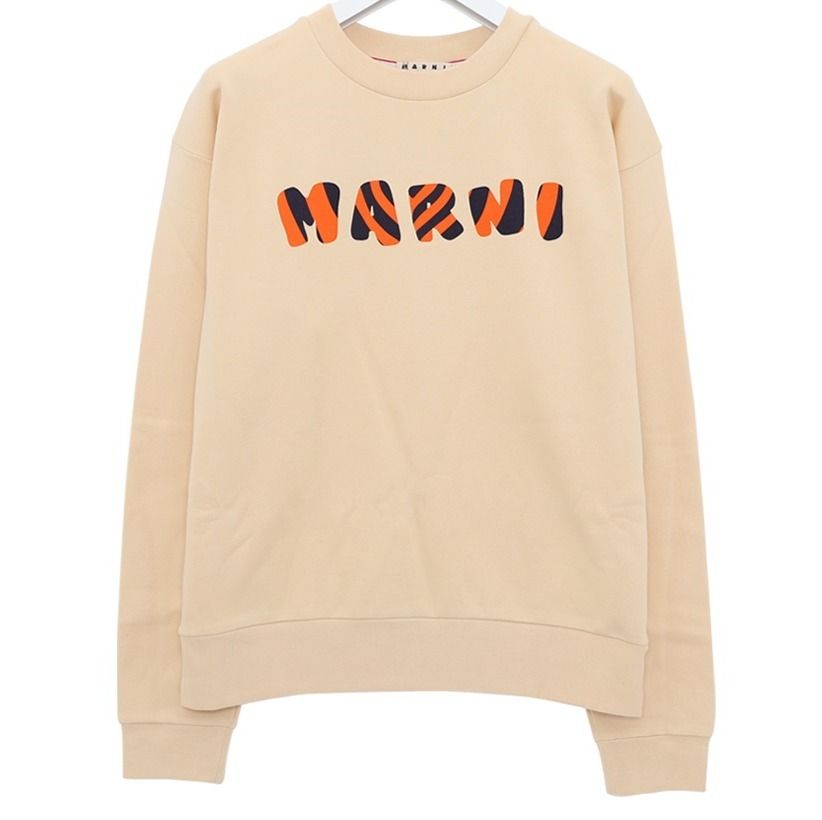 関税なし☆MARNI☆ロゴプリント コットントレーナー (MARNI/スウェット 関税なし☆MARNI☆ロゴプリント コットントレーナー (MARNI/スウェット
