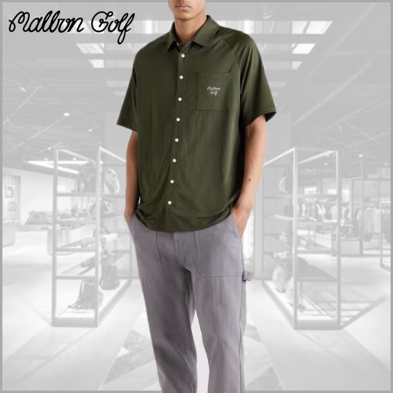 年中無休】 Malbon Golf ポロシャツ - シャツ