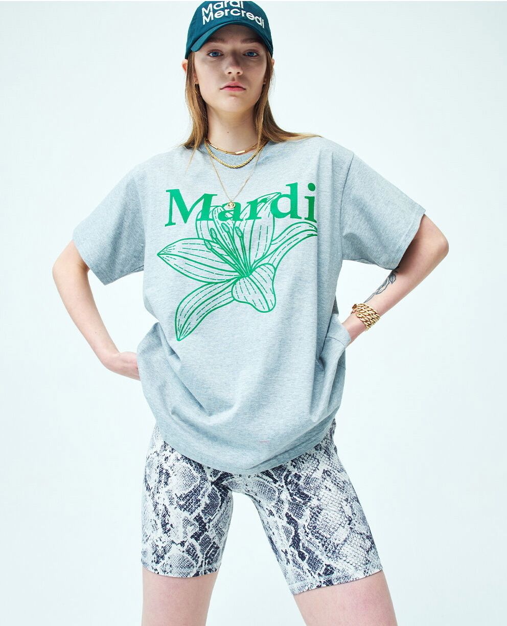 韓国【Mardi Mercredi】Mardi T shirt flower☆ (Mardi Mercredi/T ...