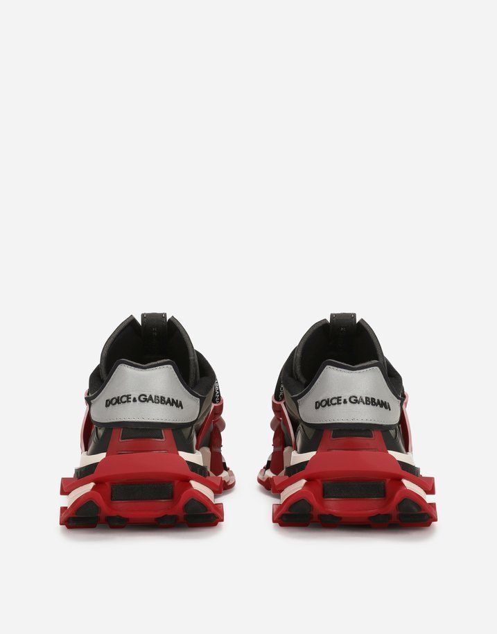 関税込 DOLCE&GABBANA スペース スニーカー ミックスマテリアル (Dolce ...