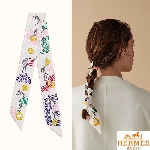 HERMES☆ツイリー☆Garde-Robe Pop twilly (HERMES/スカーフ) H063896S
