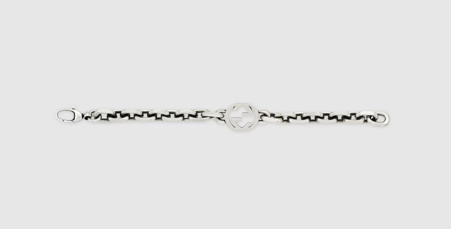 GUCCI】StrayKids着用 インターロッキングG ブレスレット (GUCCI ...