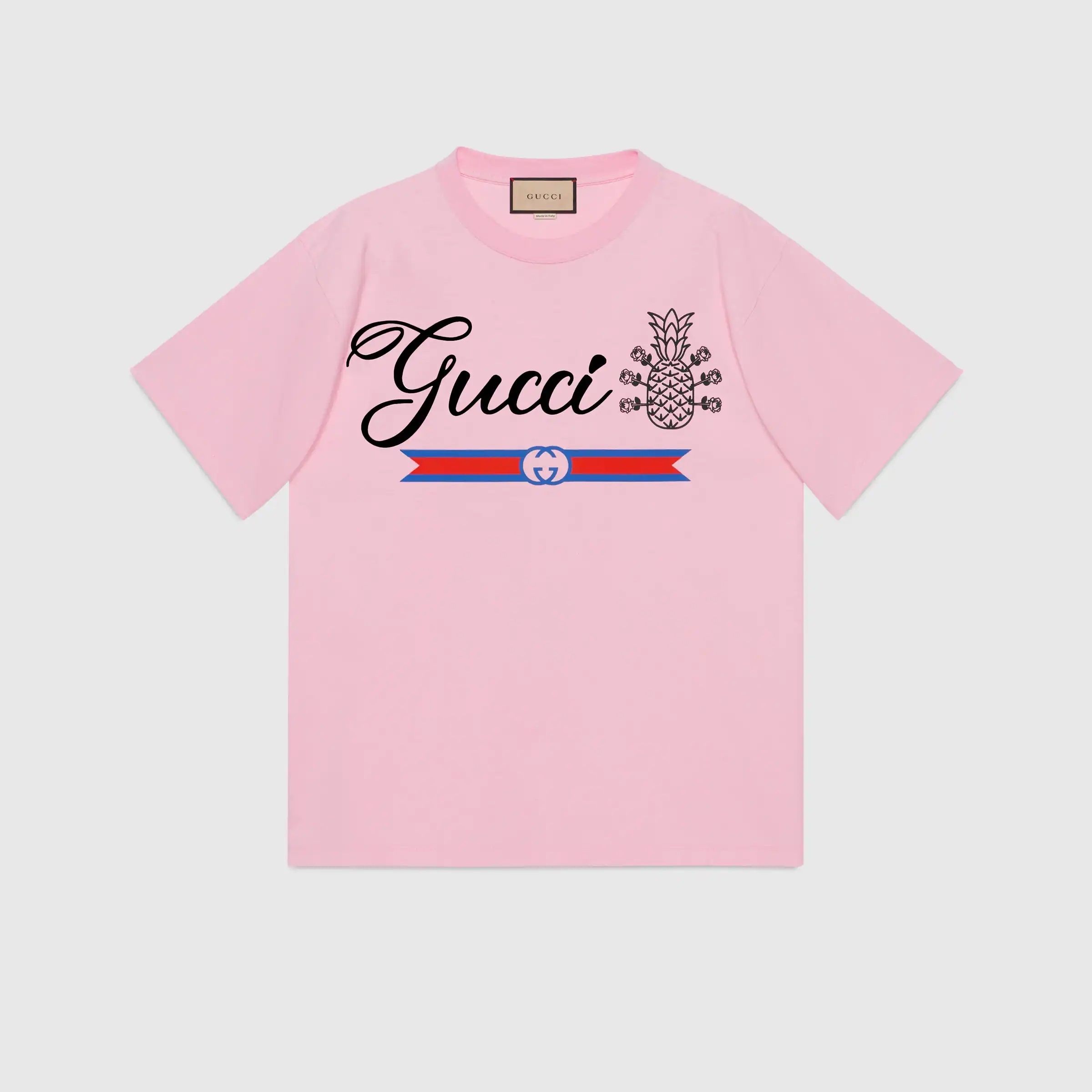 【GUCCI】人気上昇中!完売前に☆グッチ コットン Tシャツ 【GUCCI】人気上昇中!完売前に☆グッチ コットン Tシャツ