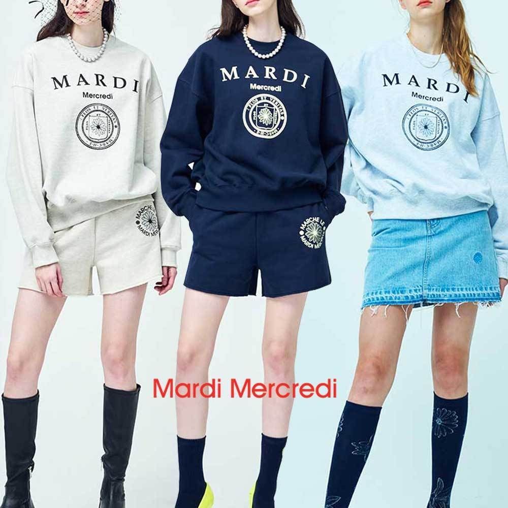☆MARDI MERCREDI☆ SWEATSHIRT UNIV ロゴ 韓国発 大人気 (Mardi ☆MARDI MERCREDI☆ SWEATSHIRT UNIV ロゴ 韓国発 大人気 (Mardi