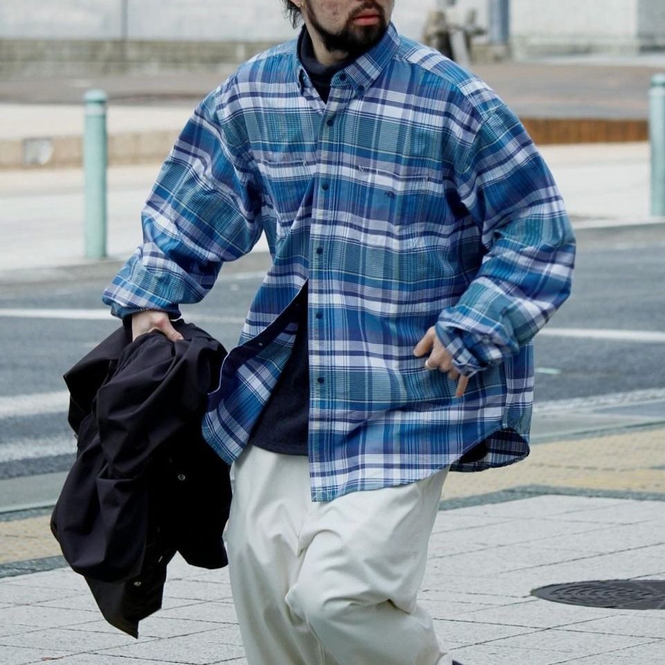 残りわずか!!! TNF PURPLE LABEL◇マドラス B.D. ワークシャツ (THE 残りわずか!!! TNF PURPLE LABEL◇マドラス B.D. ワークシャツ (THE