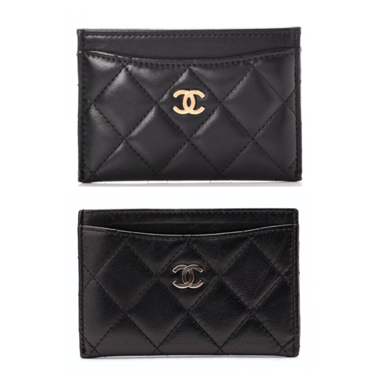 CHANEL シャネル☆マトラッセラムスキンカードケース (CHANEL/カード