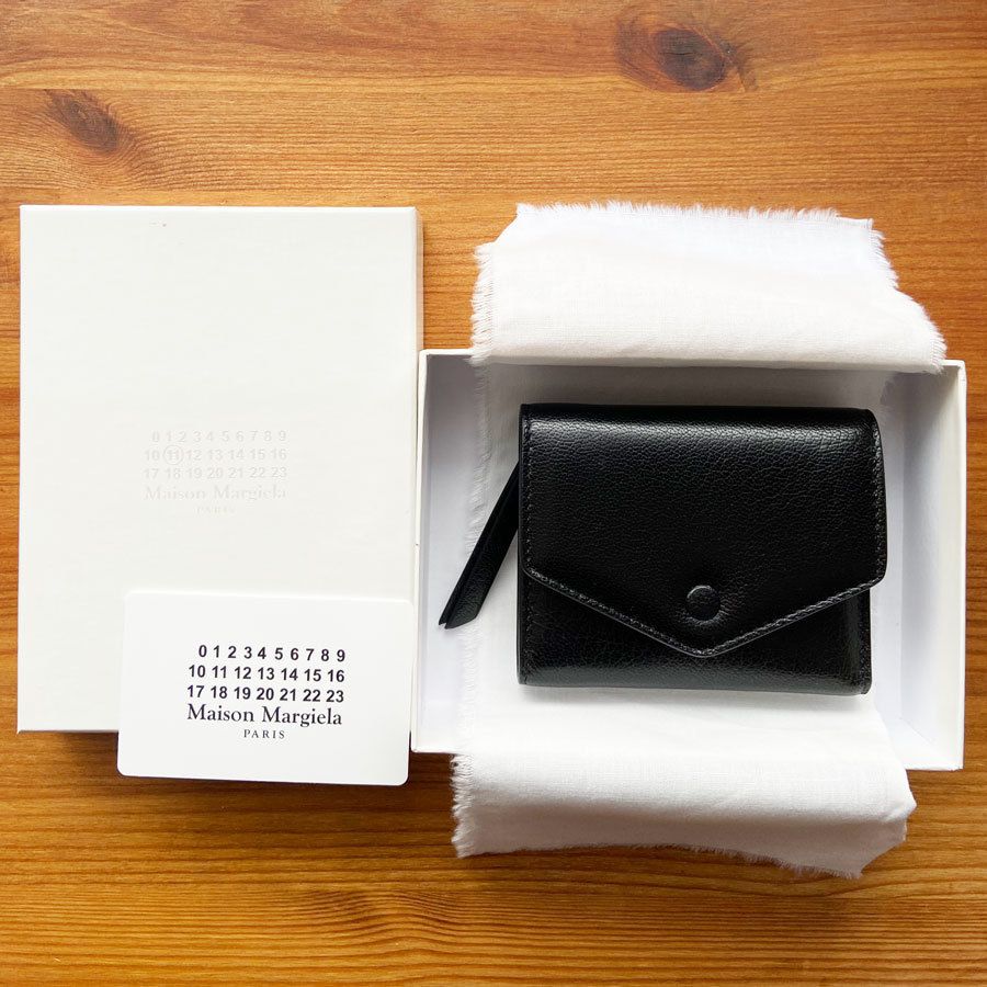 国内即発☆MAISON MARGIELA スリーフォールドウォレット 財布 (Maison ...