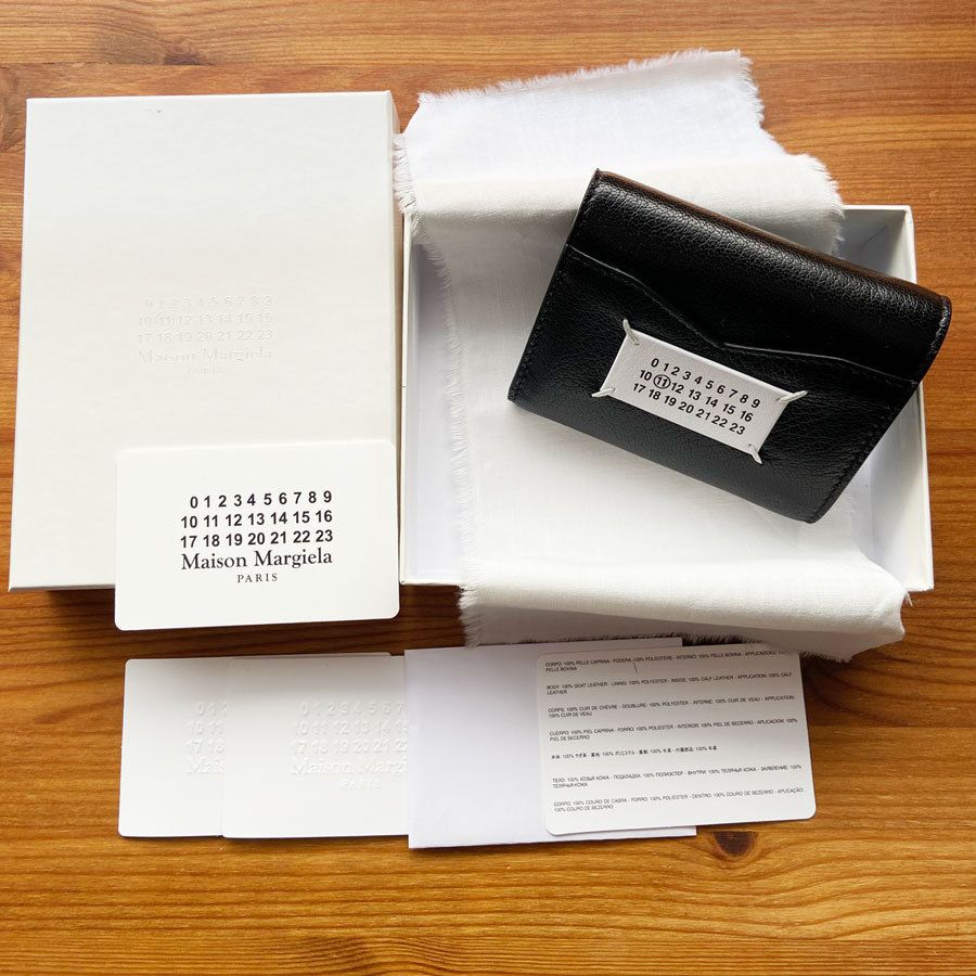 国内即発☆MAISON MARGIELA スリーフォールドウォレット 財布 (Maison ...