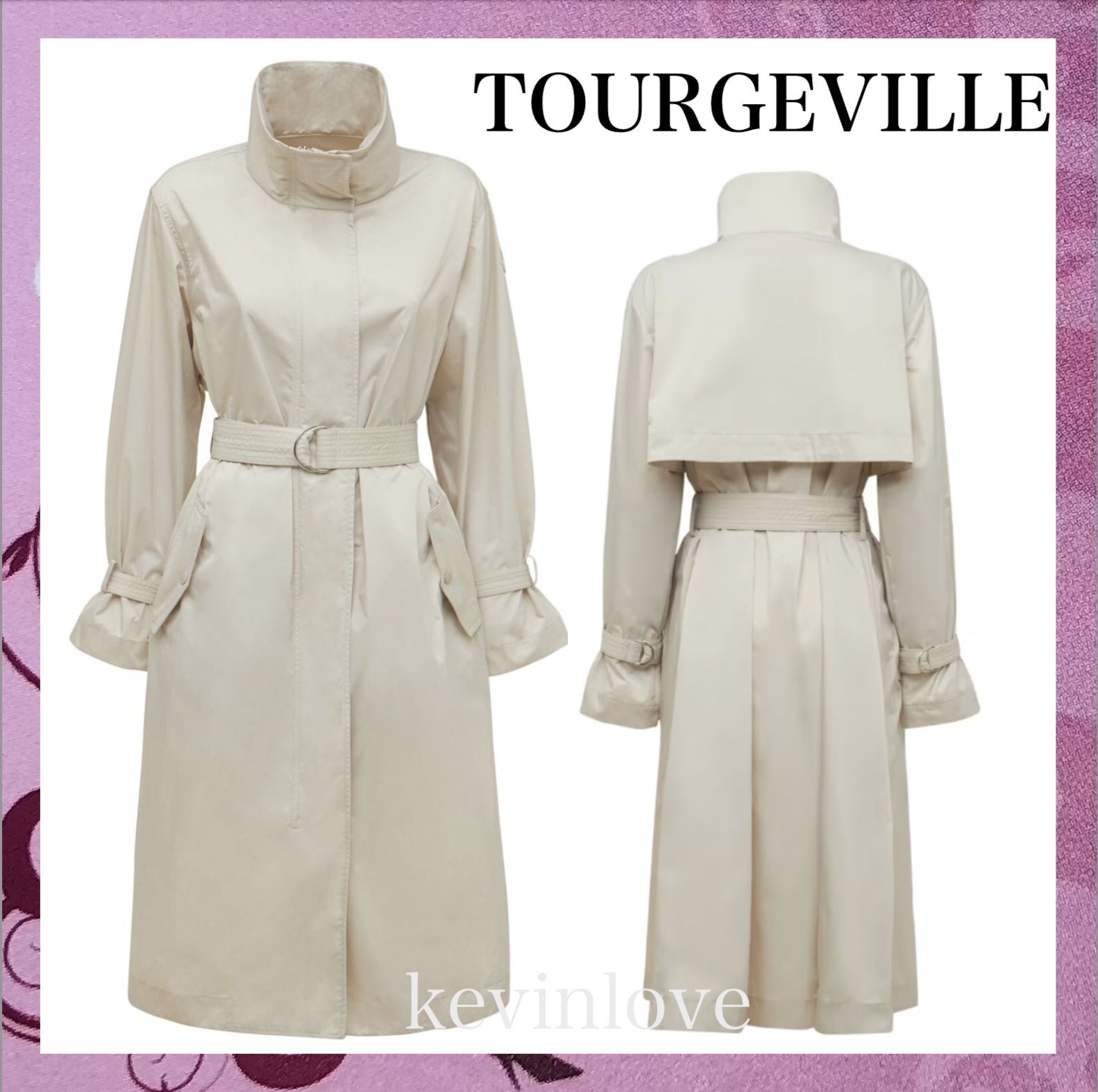 正規品!22SS☆MONCLER トレンチコート TOURGEVILLE (MONCLER/トレンチ
