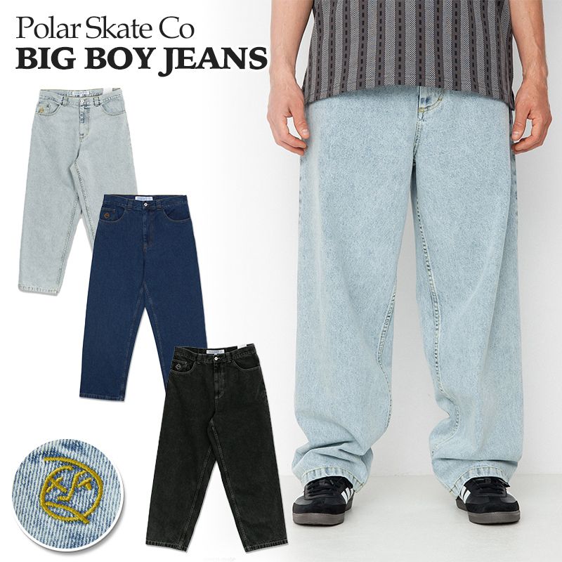 Polar Skate Co ビッグボーイ BIG BOY JEANS デニム パンツ ロゴ ...