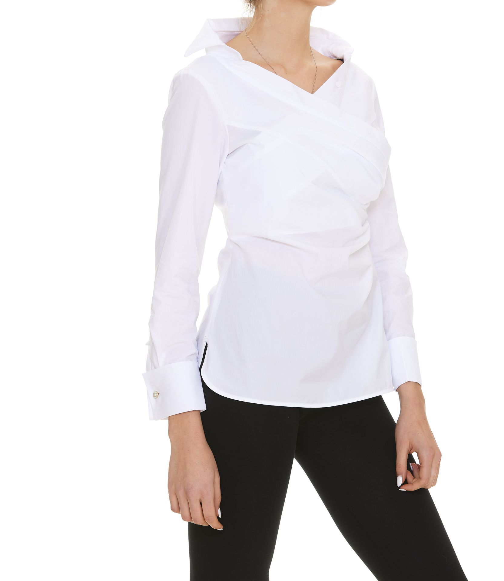 ☆ 22SS Max Mara VERANDA コットン ポプリンシャツ エレガント (Max ☆ 22SS Max Mara VERANDA コットン ポプリンシャツ エレガント (Max