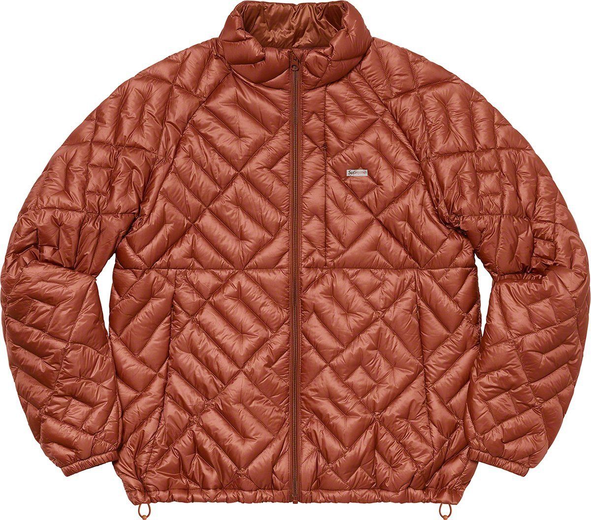 SPELLOUT QUILTED LIGHTWEIGHT DOWN JACKET