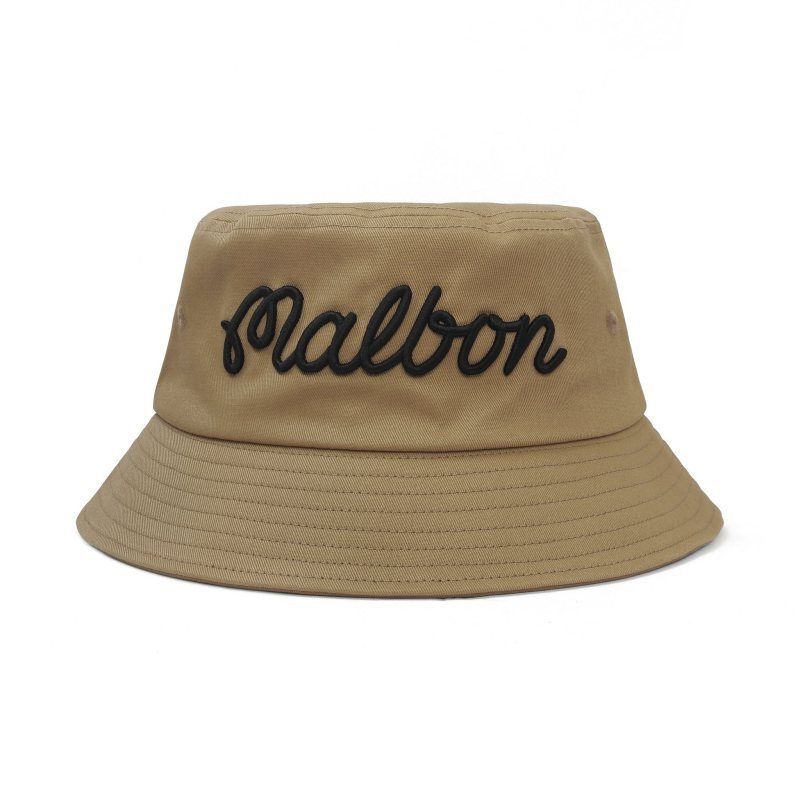 Malbon Golf◇選べる6色☆Bon Script ロゴ バケットハット (Malbon Malbon Golf◇選べる6色☆Bon Script ロゴ バケットハット (Malbon