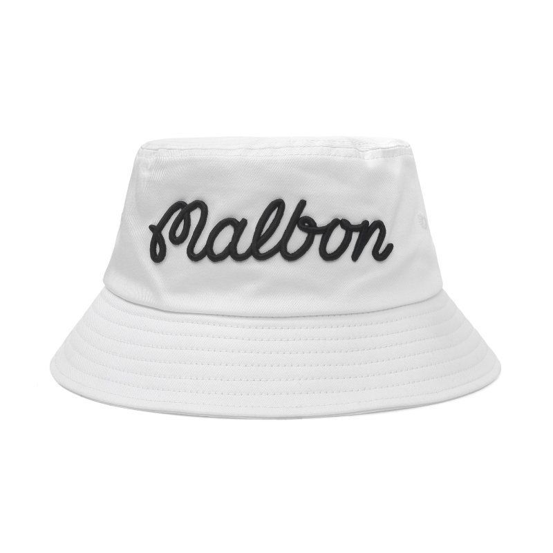 Malbon Golf◇選べる6色☆Bon Script ロゴ バケットハット (Malbon Malbon Golf◇選べる6色☆Bon Script ロゴ バケットハット (Malbon