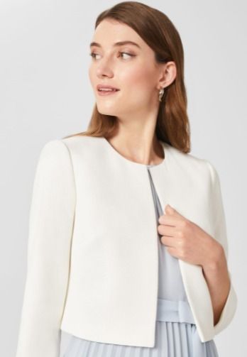 春のお呼ばれに重宝！【HOBBS LONDON】ボレロ ジャケット ２色 春のお呼ばれに重宝！【HOBBS LONDON】ボレロ ジャケット 2色