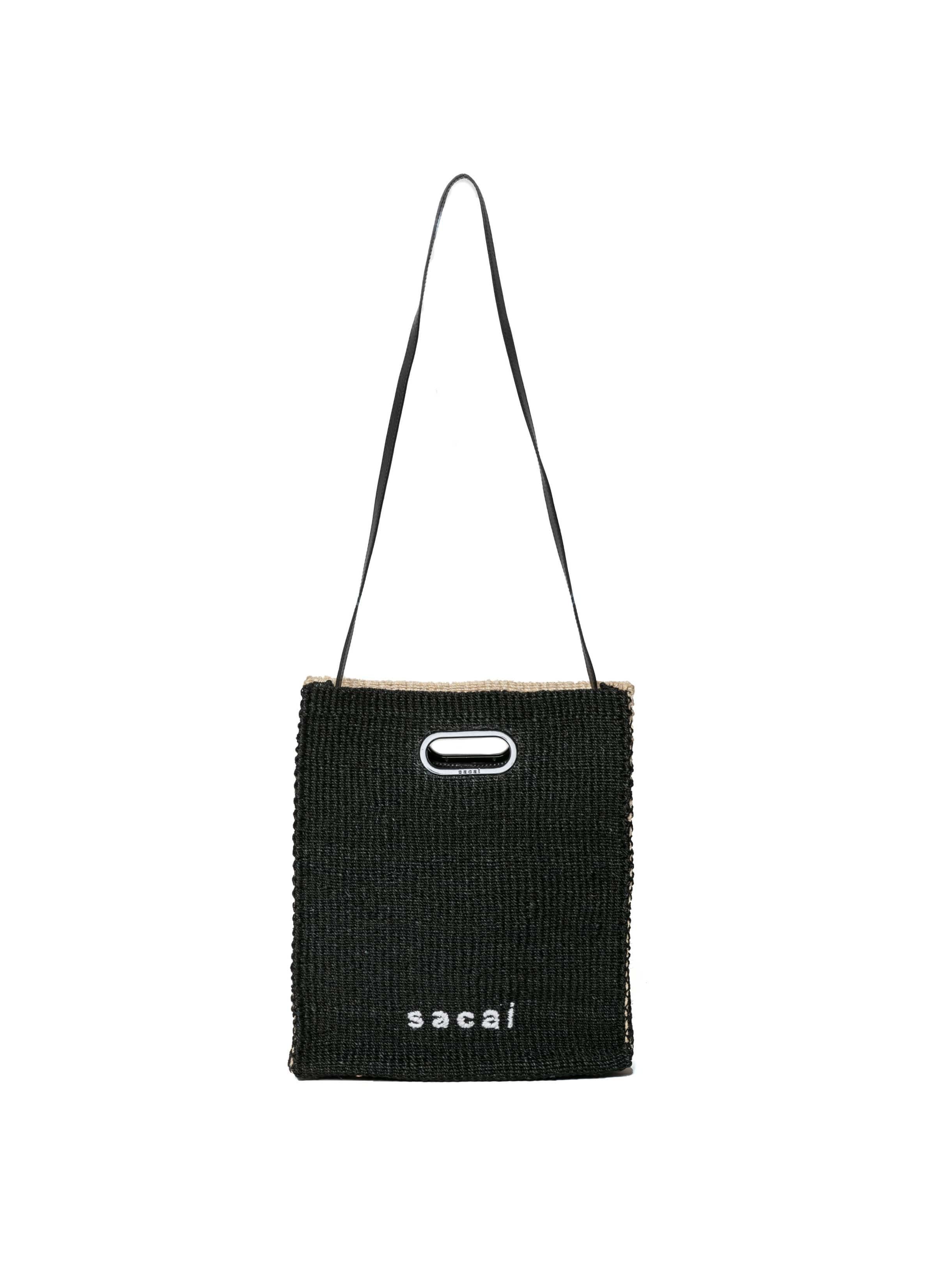 国内発【sacai】アバカ ショッパーバッグ ミディアム (sacai 国内発【sacai】アバカ ショッパーバッグ ミディアム (sacai
