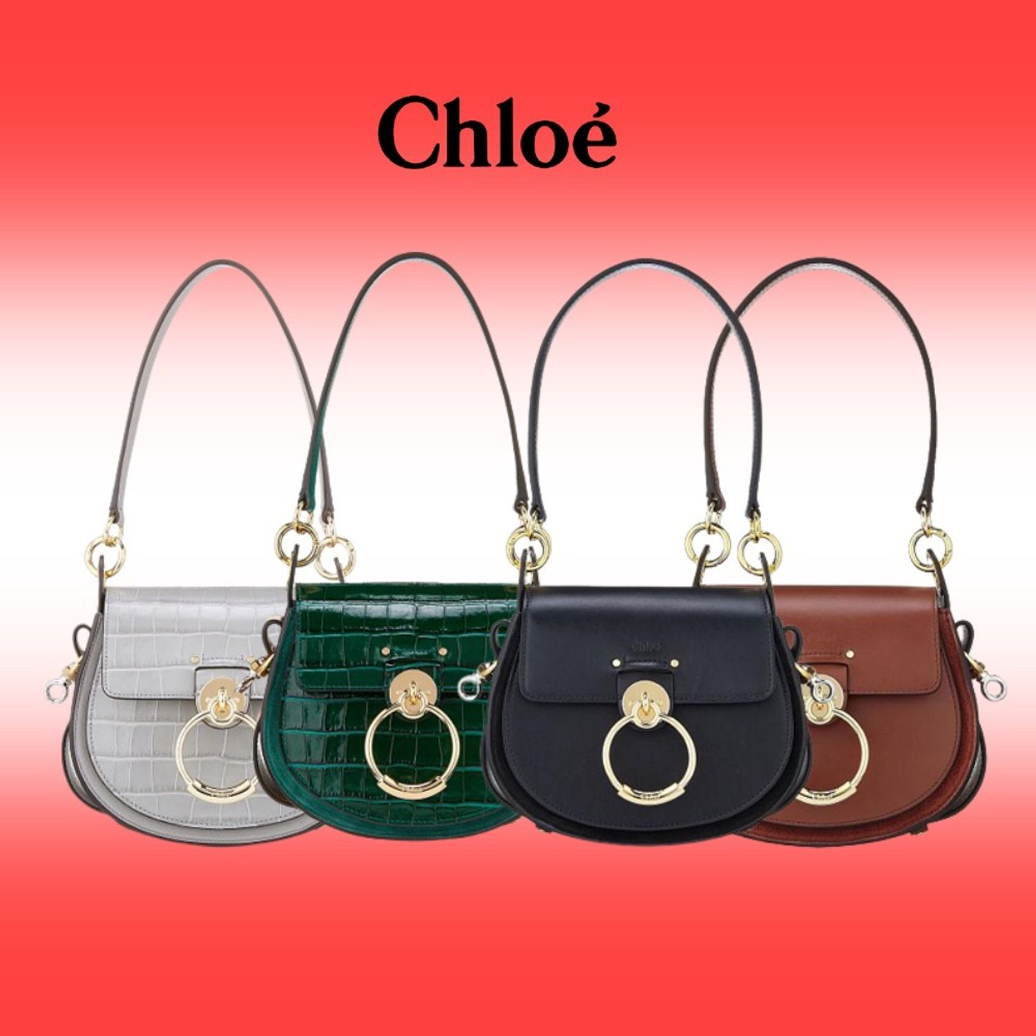 Chloe テススモールトートバッグtess Gray Brown Black Green Chloe トートバッグ Buyma