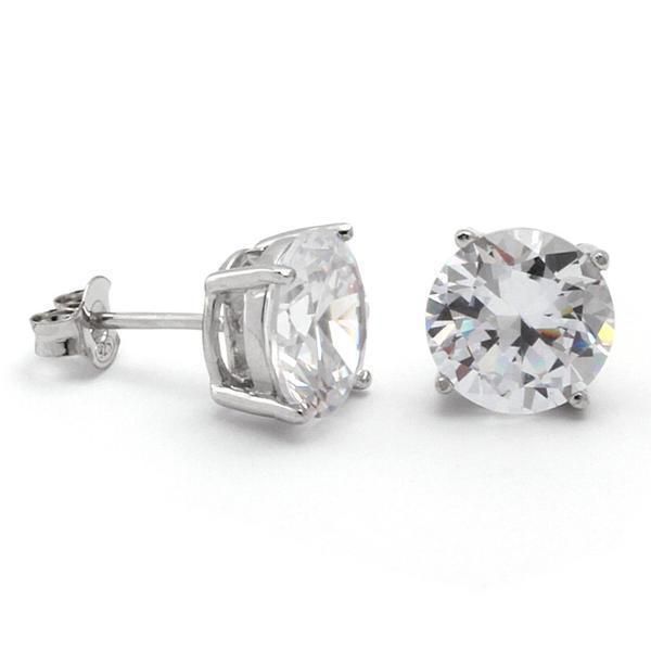 送税込【King Ice】BRILLIANT-CUT STUD EARRINGS ピアス☆(2色) 送税込【King Ice】BRILLIANT-CUT STUD EARRINGS ピアス☆(2色