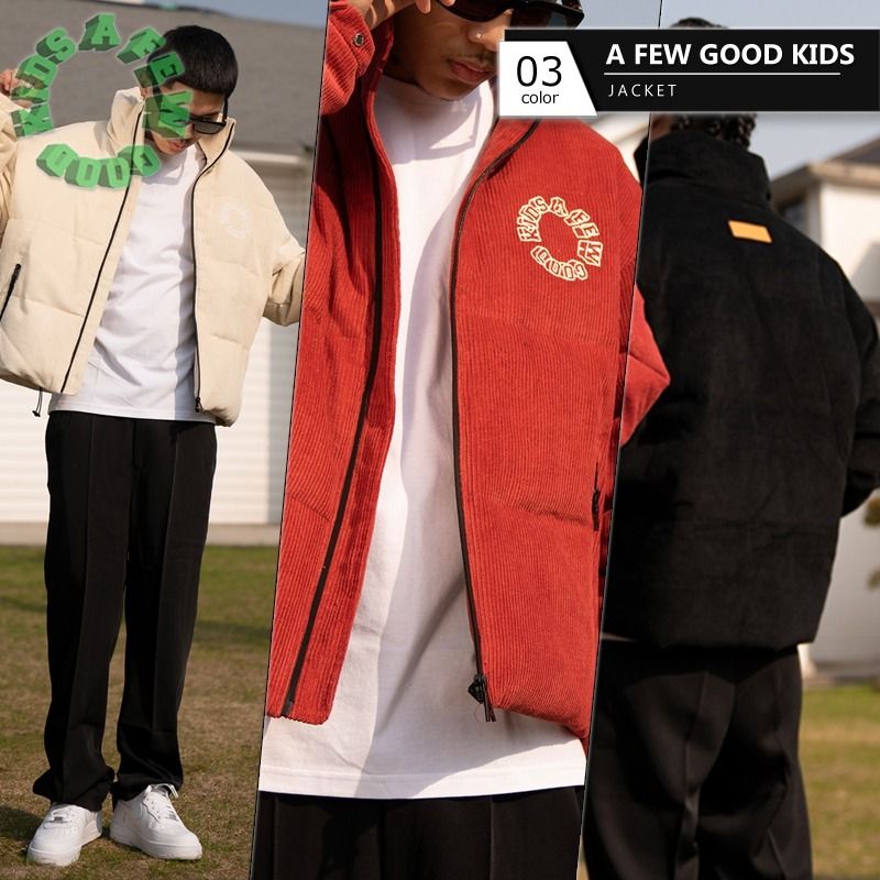 AFGK/HIPHOPカラーコーデュロイメンズジャケット (A FEW GOOD KIDS ...