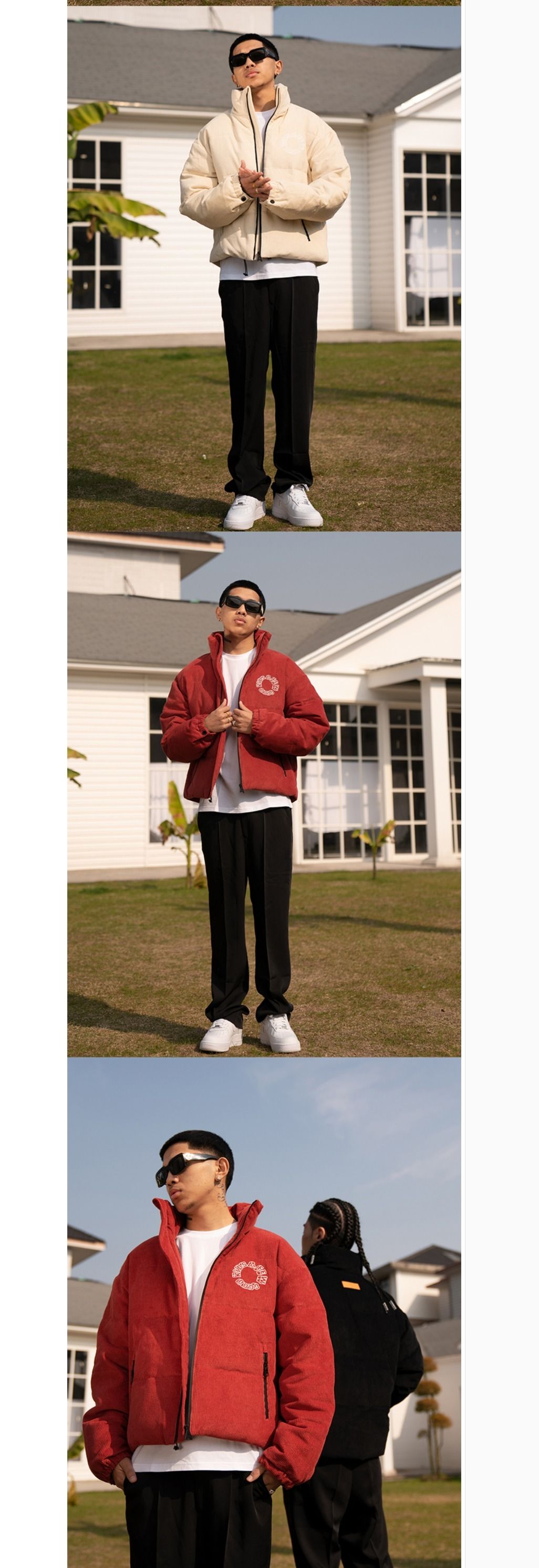 AFGK/HIPHOPカラーコーデュロイメンズジャケット (A FEW GOOD KIDS ...