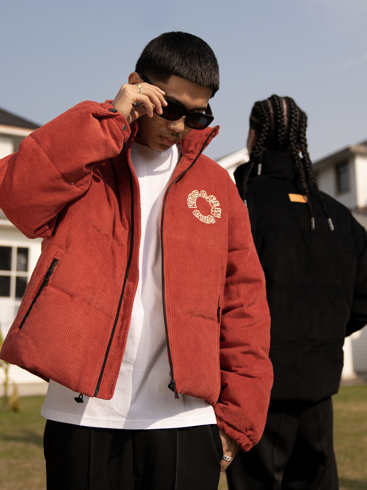 AFGK/HIPHOPカラーコーデュロイメンズジャケット (A FEW GOOD KIDS ...