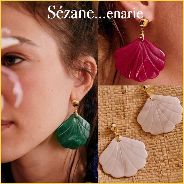 仏発】 セザンヌ コスチュームジュエリー ピアス (SEZANE/ピアス ...
