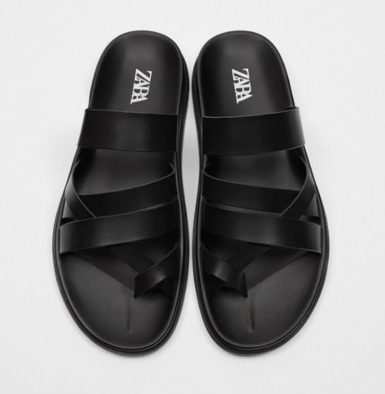メンズZARA【関税/送料込】ストラップサンダル (ZARA/サンダル ...