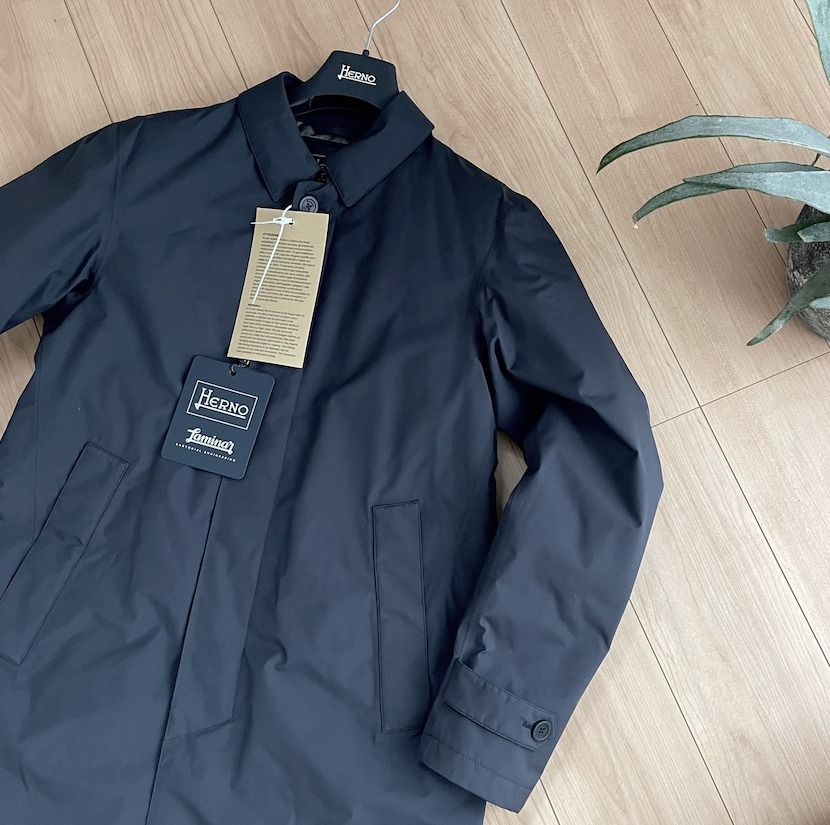 最大92 Offクーポン ヘルノ Herno Laminar ラミナー ステンカラーコート レインコート Www Instantupright Com