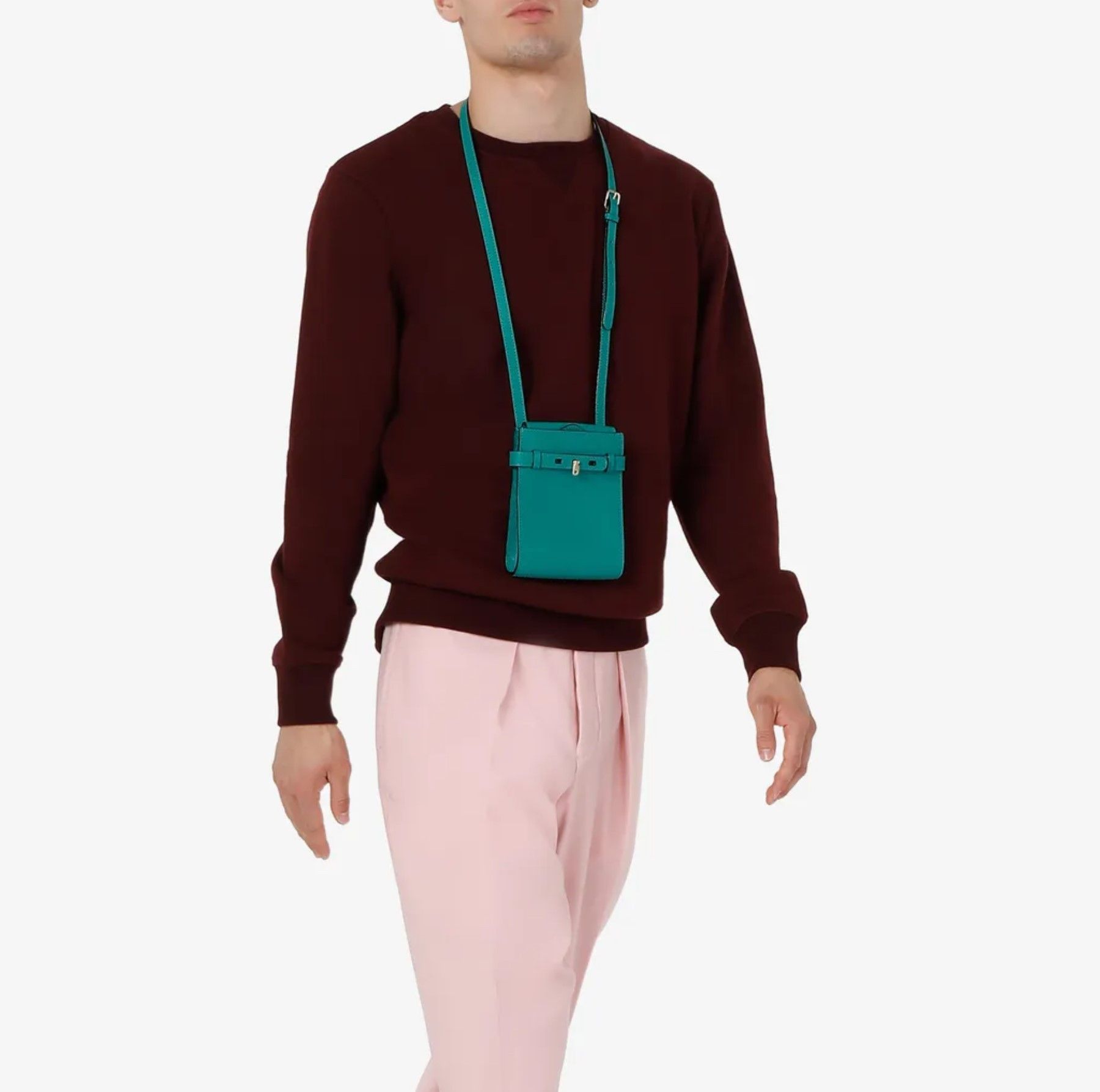 Valextra】SLIM B-TRACOLLINA ショルダーバッグ 直営店買付け Valextra】SLIM B-TRACOLLINA ショルダーバッグ 直営店買付け