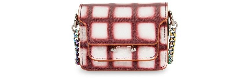 VIPSALE☆送料/関税補償!【MARNI】Nano Trunk bag Check (MARNI ...