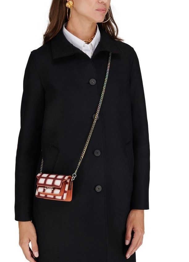 VIPSALE☆送料/関税補償!【MARNI】Nano Trunk bag Check (MARNI ...