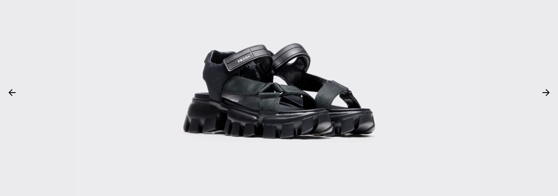 ☆PRADA プラダ☆ナイロンテープ スポーティサンダル 【おまけ付】